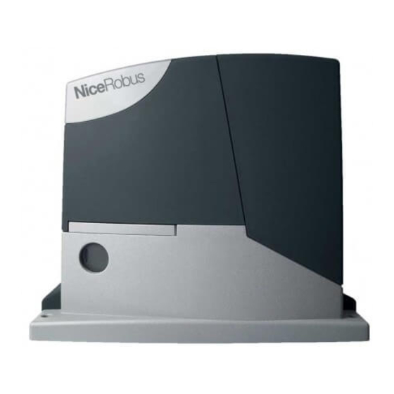 NICE ROAD 400 INSTRUCCIONES Y ADVERTENCIAS PARA LA INSTALACIÓN Y EL USO Descargar en PDF