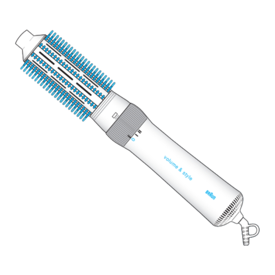 Braun volume & style AS 400 Manual De Instrucciones