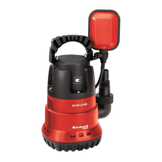 EINHELL GH-SP 2768 Manuales