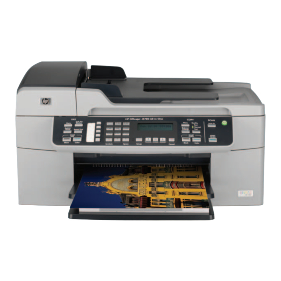 HP Officejet J5700 Inicio