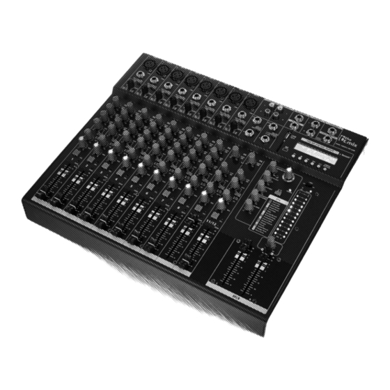 thomann the t.mix xmix 1402 FXMP USB Manual De Instrucciones