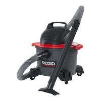 RIDGID 6000RV0 Manual Del Usuario