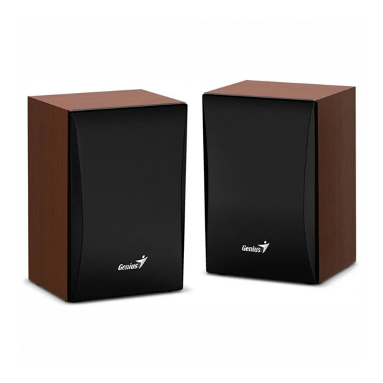 Genius SP-HF380BT Guía Rápida