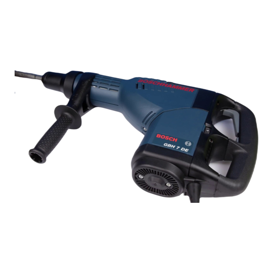 Bosch GBH 7 DE Instrucciones De Reparacion