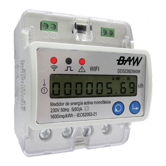 BAW DDS226D560W Manual De Instalación Y Configuración