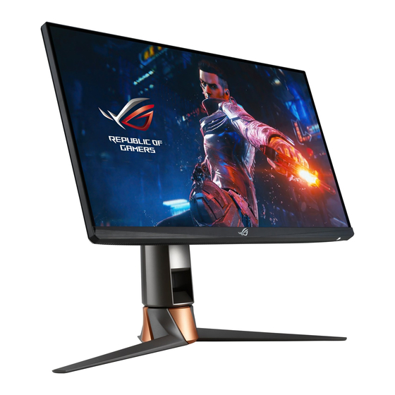 Asus ROG Swift PG259QN Manual Del Usuario