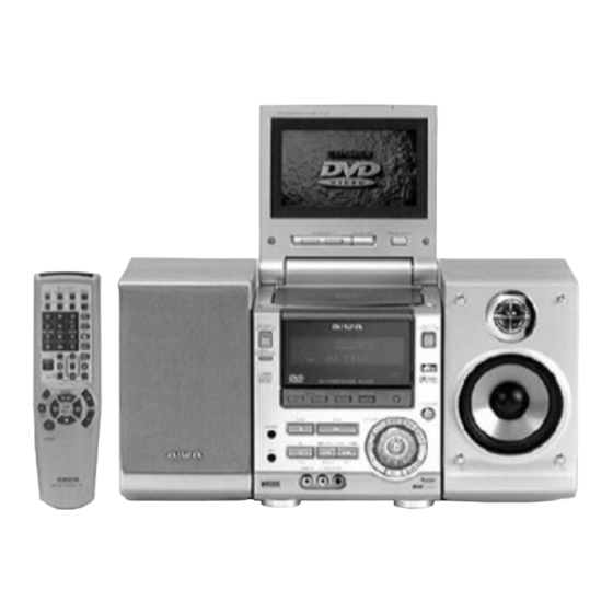 Aiwa XR-DV3M Manuales