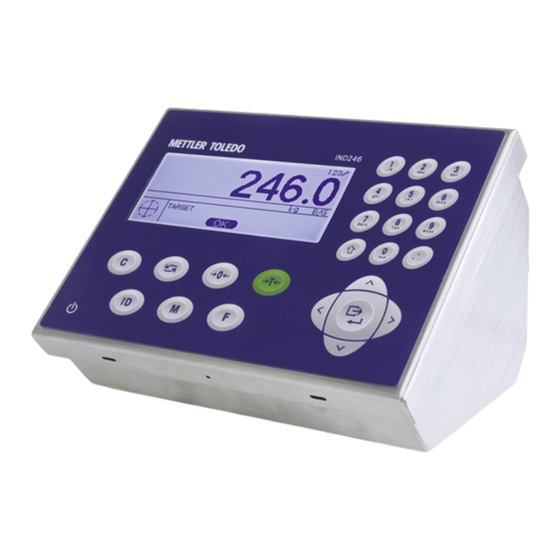 Mettler Toledo IND246 Guia De Instalacion