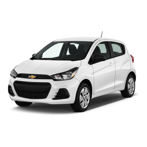 Chevrolet Spark 2018 Manual Del Propietário