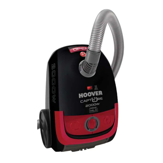 Hoover CAPTURE Manual Del Usuario
