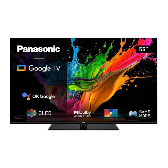 Panasonic TX-55MZ800E Manuales