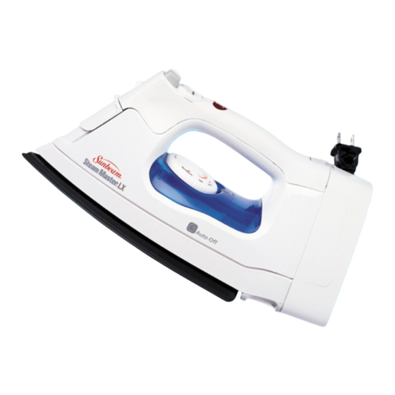 Sunbeam STEAM MASTER LX Manual De Instrucciones