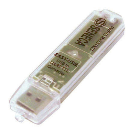 Seneca EASY-USB Manual De Instalacion Y Uso