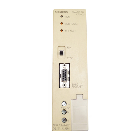 Siemens SIMATIC S5 Manual