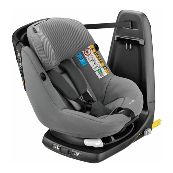 BEBE CONFORT AxissFix Manuales