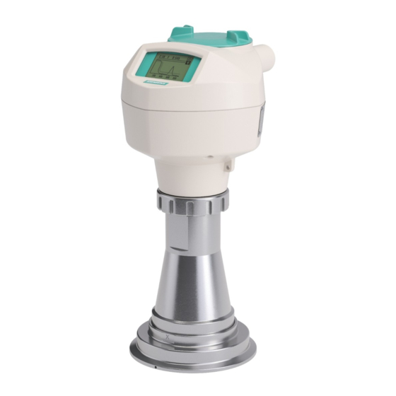 Siemens SITRANS LR250 Instrucciones De Operación