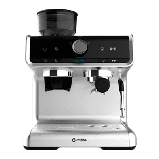 cecotec Cumbia Power Espresso 20 Barista Cream Manual De Instrucciones