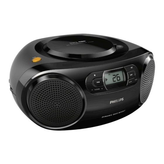 Philips AZ320 Manual Del Usuario