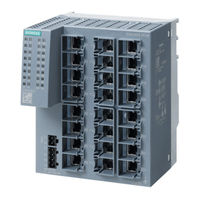 Siemens SCALANCE XC-100 Instrucciones De Servicio