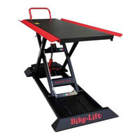 Bike-Lift R-003 350/17 Manual De Uso Y Mantenimiento
