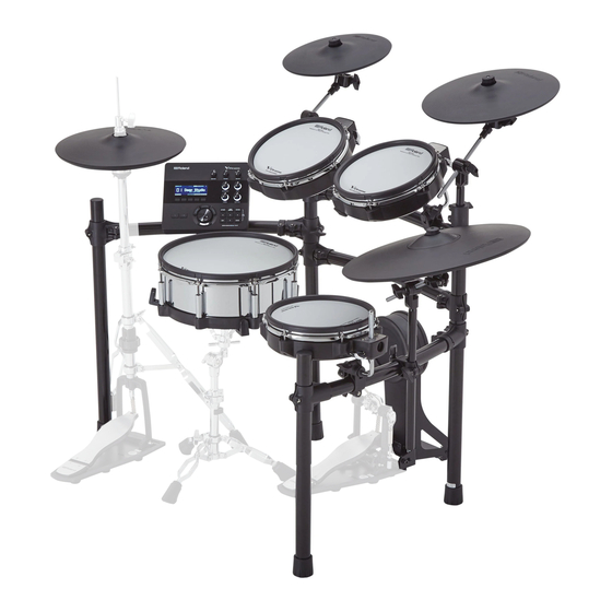 Roland V-Drums TD-27KV2 Guia De Instalacion