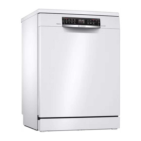 Bosch SMS6ZCW42E Manual De Usuario