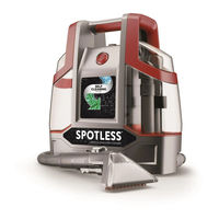 Hoover SPOTLESS Manual Del Usuario