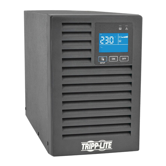 Tripp-Lite SmartOnline SUINT1000XLCD El Manual Del Propietario