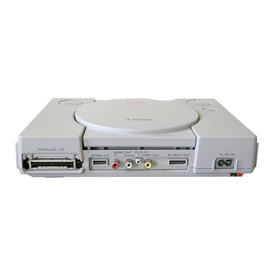 Sony PlayStation SCPH-1001 Manual De Instrucciones