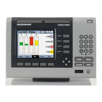 HEIDENHAIN ND 2100G GAGE-CHEK Modo De Empleo