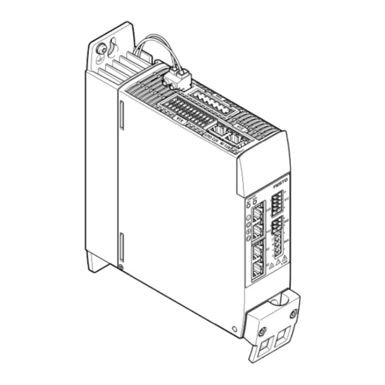 Festo CMMT-AS-C2-3A Serie Manual De Instrucciones, Instalación Y Operacion