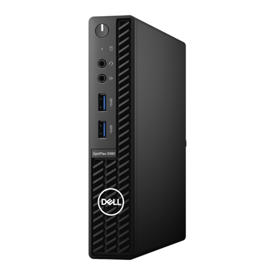 Dell EMC OptiPlex 3080 Manual De Servicio