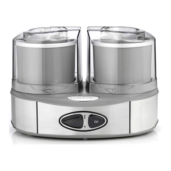 Cuisinart Flavor Duo ICE-40 Serie Manual De Instrucciones