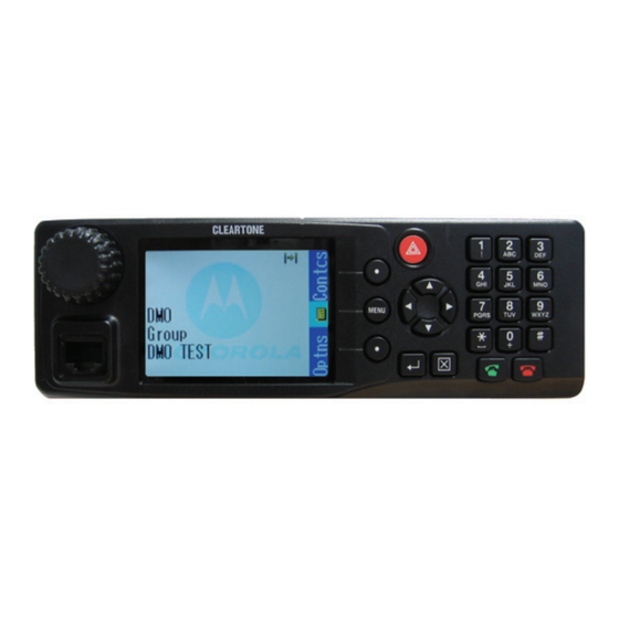 Motorola Cleartone CM5000 Guía De Usuario Básico