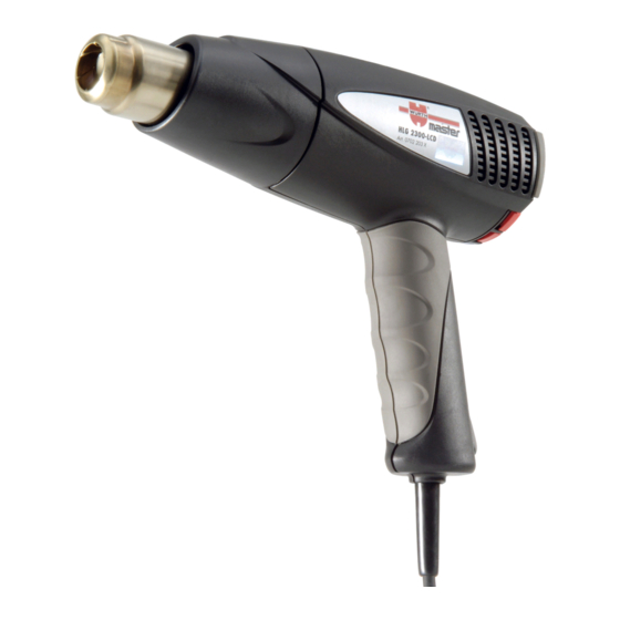 Würth master HLG 1800 Instrucciones Para El Manejo