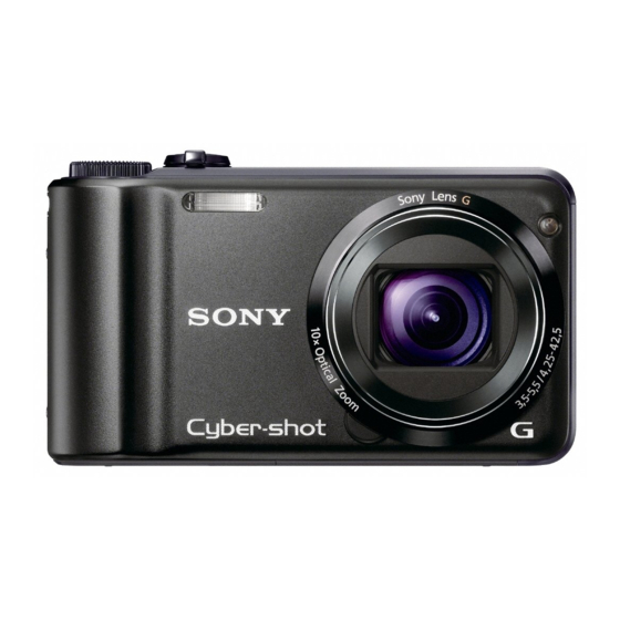 Sony Cyber-shot DSC-H55 Manual De Instrucciones
