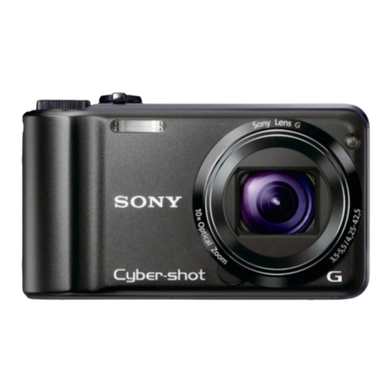 Sony Cyber-shot DSC-H55 Manual De Instrucciones