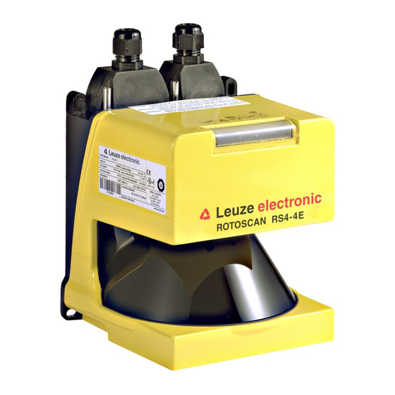 Leuze electronic Rotoscan RS4 Instrucciones De Uso