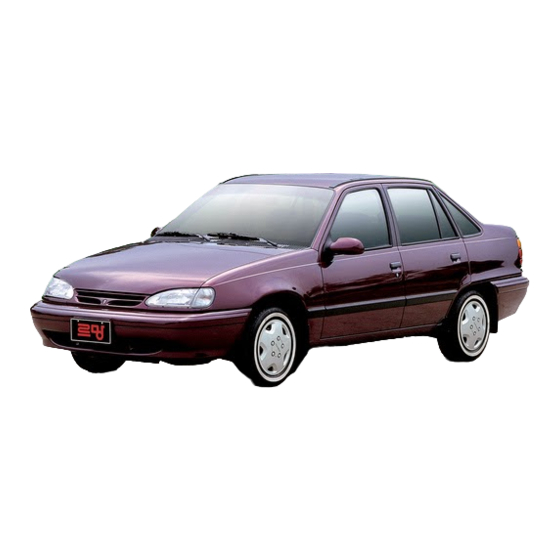 Daewoo Racer 1994 Manual Del Usuario