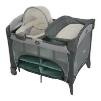 Graco Pack 'n Play Newborn Seat with Soothe Surround Technology Playard Manual Del Propietário