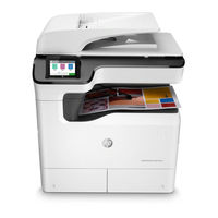 HP PageWide Managed Color MFP E77650 Guia Del Usuario