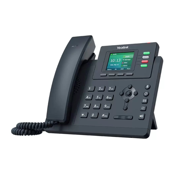 Yealink SIP-T33P Manual Del Usuario