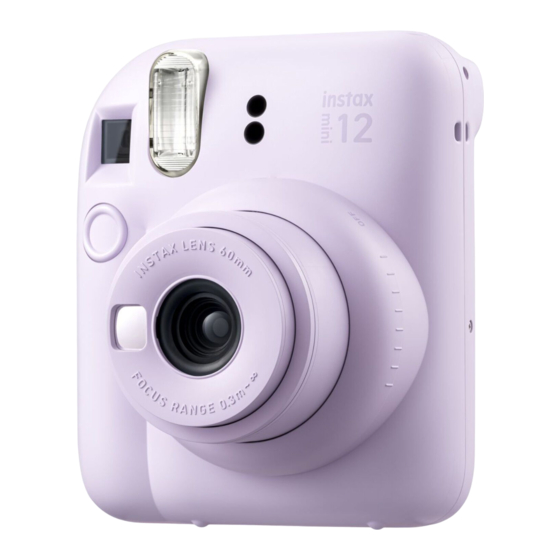 FujiFilm instax mini 12 Manual De Instrucciones