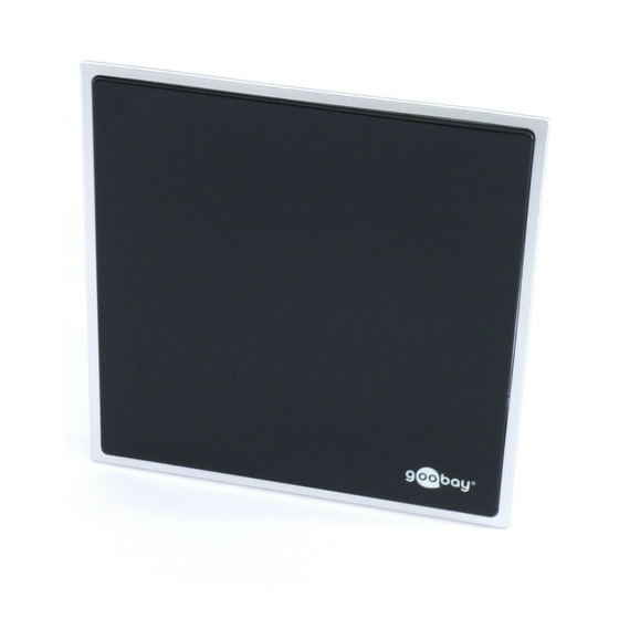 Goobay DVB-T DIA-90 PS Flat Manuales