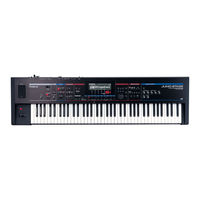 Roland JUNO-STAGE Manual Del Usuario