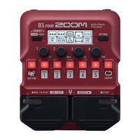 Zoom B1 Manual De Instrucciones