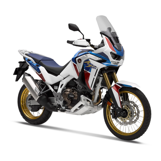 Honda AFRICA TWIN Manual Del Propietário
