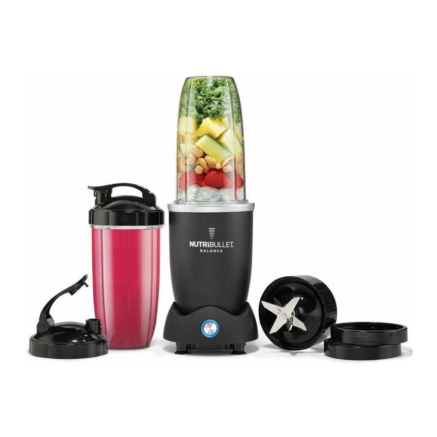Manual de NUTRIBULLET BALANCE