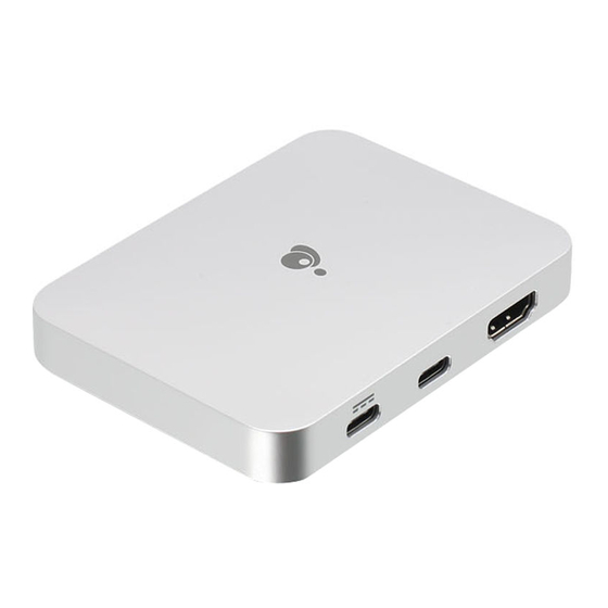 IOGear Dock Pro 60 Manuales