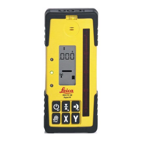 Leica Geosystems Rod Eye 180 Manual De Empleo